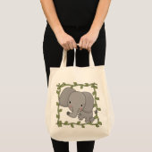 Baby-Elefant-T-Shirts und Geschenke Tragetasche (Vorderseite (Produkt))