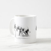 Baby-Elefant-Tasse Kaffeetasse (Vorderseite Links)