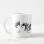 Baby-Elefant-Tasse Kaffeetasse (Links)