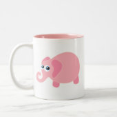 Baby-Elefant Zweifarbige Tasse