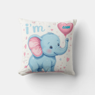 Baby-Elefanten-Ballon Kissen