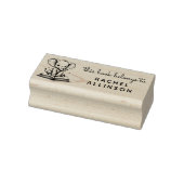 Baby-Elefanten-Gelehrter Ex Libris Stempel (Stempel)