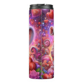 Baby-Elefanten-Herzgeschenk Thermosbecher (Rückseite)