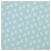 Baby Elefantenmuster blaues Kinderzimmer Stoff (Muster)