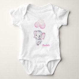 Baby Elephant Baby Bodysuit Baby Strampler