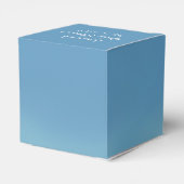 Baby Elephant Baby Dusche Geschenkschachtel (Rückseite)