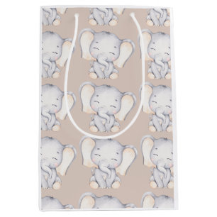Baby Elephant Baby Dusche Mittlere Geschenktüte