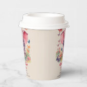 Baby Elephant Baby Dusche Pappbecher (Rechts)