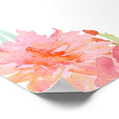 Baby Elephant Baby Dusche Poster (Ecke)