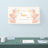 Baby Elephant Baby Shower Banner (Messe)