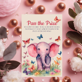 Baby Elephant Baby Shower gibt das Preisspiel