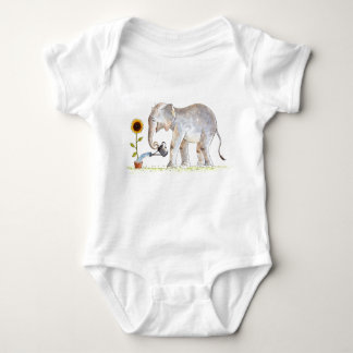 Baby Elephant Baby Strampler