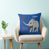 Baby Elephant Big Dream Throw Kissen (Stuhl )