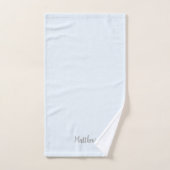 Baby Elephant-Blase-Bad Badhandtuch Set (Handtuch)