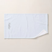 Baby Elephant-Blase-Bad Badhandtuch Set (Handtuch)