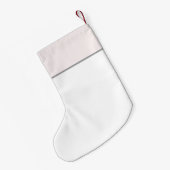 Baby Elephant Blase Bath Ankündigung Kleiner Weihnachtsstrumpf (Rückseite (Hängend))