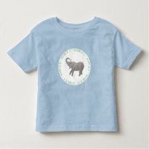 Baby Elephant Blue Gast of Honour