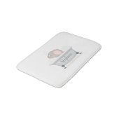 Baby Elephant Bubble Bath Badematte (Schrägansicht)