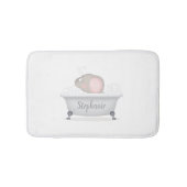 Baby Elephant Bubble Bath Badematte (Vorderseite)
