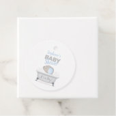 Baby Elephant Bubble Bath Boy Baby Dusche Geschenkanhänger (Beispiel)