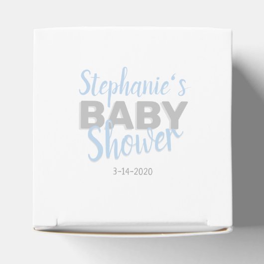 Baby Elephant Bubble Bath Boy Baby Dusche Geschenkschachtel (Oben)