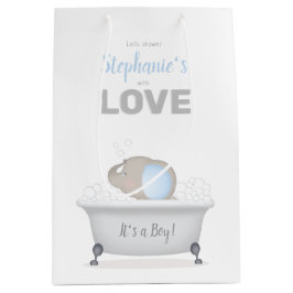 Baby Elephant Bubble Bath Boy Baby Dusche Mittlere Geschenktüte