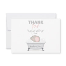 Baby Elephant Bubble Bath Girl Babydusche