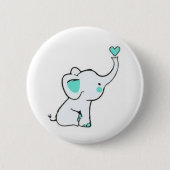 Baby Elephant Button (Vorderseite)