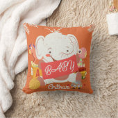 Baby Elephant Decorative Pillow Kissen (Decke)