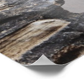 Baby Elephant geht durch die Tightrope Poster (Ecke)