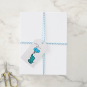 Baby Elephant Geschenkanhänger (Mit Garn)