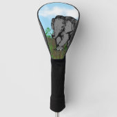 Baby Elephant Golf Headcover (Vorderseite)