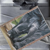 Baby Elephant Gray Niedlich Decke