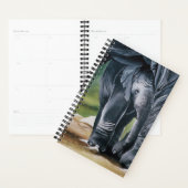Baby Elephant Gray Niedlich Planer (Anzeige)