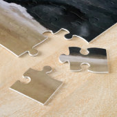 Baby Elephant Gray Niedlich Puzzle (Seite)