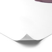 Baby Elephant Holding Toy – Cute Nursery Poster (Ecke)