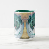 Baby Elephant in Ei Tasse - I Liebe Sie MAMA & DA (Zentrum)