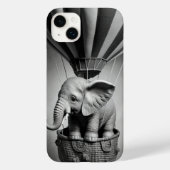 Baby Elephant in einem Heißluftballon Case-Mate iPhone Hülle (Rückseite)