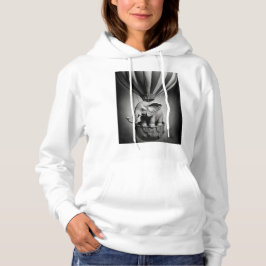 Baby Elephant in einem Heißluftballon Hoodie