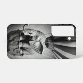 Baby Elephant in einem Heißluftballon Samsung Galaxy Hülle (Rückseite (Horizontal))