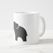 Baby Elephant Jumbo-Tasse (Vorderseite Rechts)