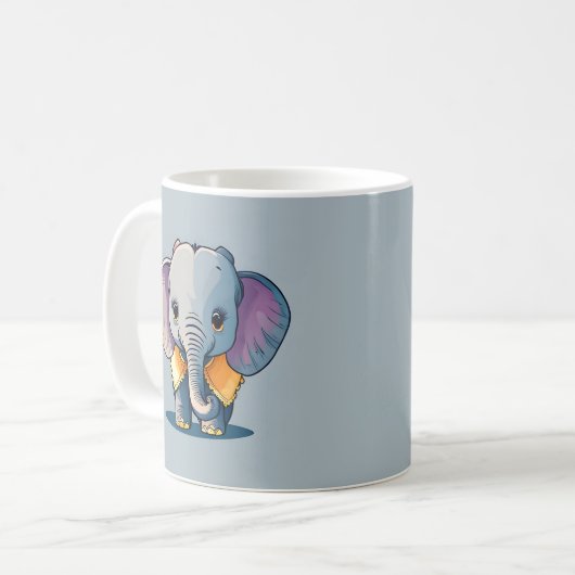 Baby Elephant Kaffeetasse (Vorderseite Links)