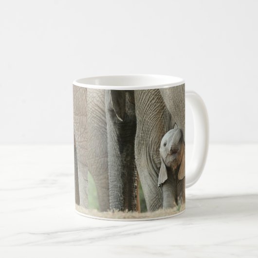 Baby Elephant Kaffeetasse (VorderseiteRechts)