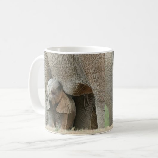 Baby Elephant Kaffeetasse (Vorderseite Links)