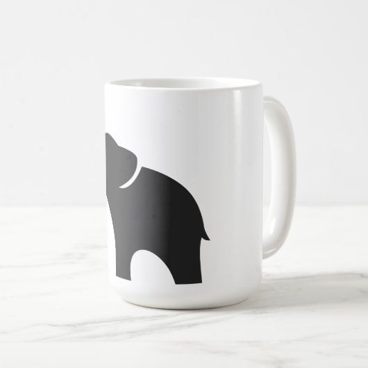 Baby Elephant Kaffeetasse (VorderseiteRechts)