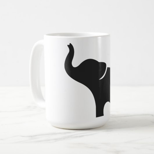 Baby Elephant Kaffeetasse (Vorderseite Links)