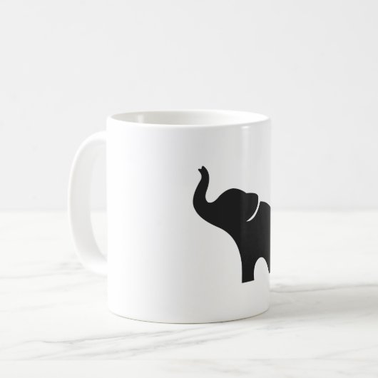 Baby Elephant Kaffeetasse (Vorderseite Links)