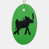 Baby Elephant Keramik Ornament (Links)