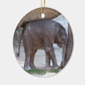 Baby Elephant Keramikornament (Links)