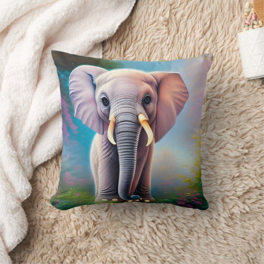 Baby Elephant Kissen (Decke)